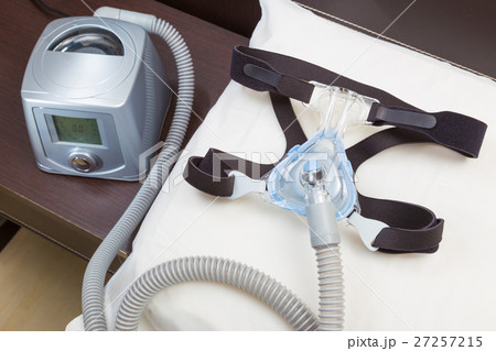 Sleep Apnea CPAP machine with headgear and hose 27257215