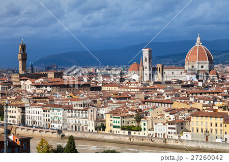 skyline of Florence with Cathedral and Palazzo 27260042