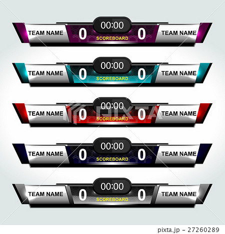 scoreboard elements football 27260289