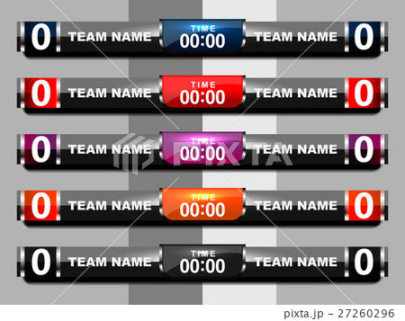 scoreboard sports design 27260296