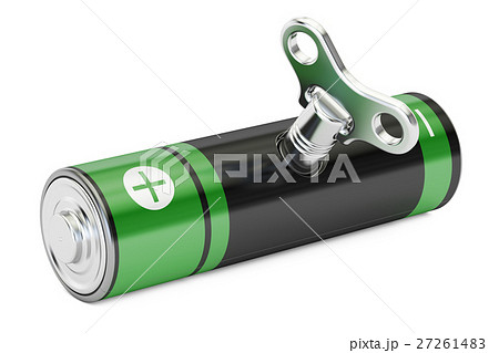 Rechargeable AA with wind-up key, accumulator Rechargeable AA with wind-up key, accumulator 27261483