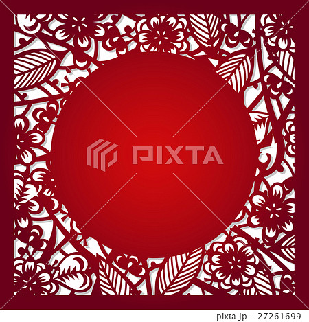 Laser cut vector template 27261699