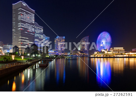 みなとみらい横浜の夜景 みなとみらい横浜の夜景 27262591
