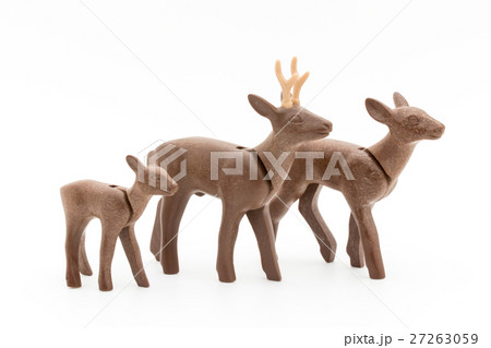 シカの親子: Toy deer 27263059