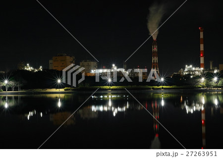 鹿島臨海工業地帯の夜景 27263951