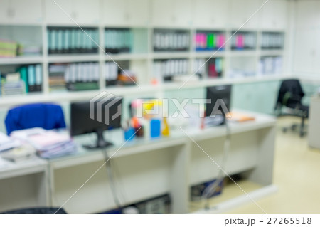 Abstract blur office interior 27265518