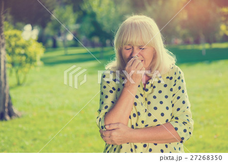 Senior woman crying. 27268350