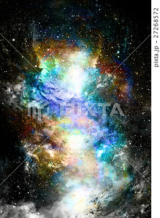 Cosmic space and stars, color cosmic abstract 27268572