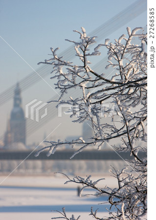 Old Town on a cold day. Riga 27268585