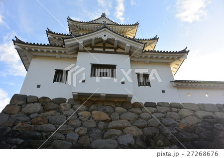 宮城の南部にある白石城 27268676