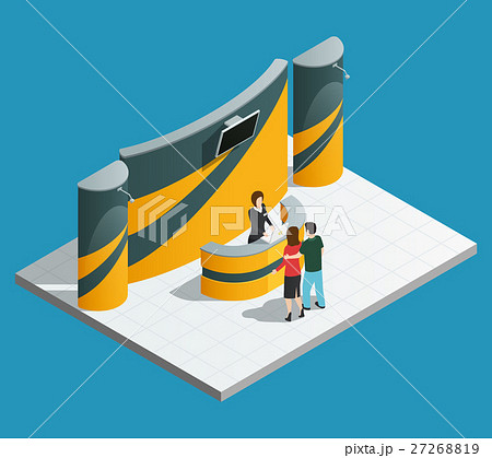 Exhibition promotion stand composition Exhibition promotion stand composition 27268819