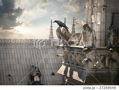 Chimeras on Notre Dame Chimeras on Notre Dame 27269046