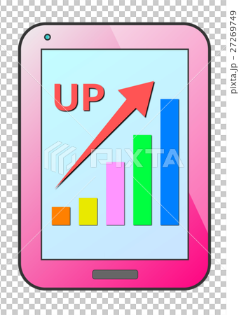 Tablet and graph Tablet and graph 27269749