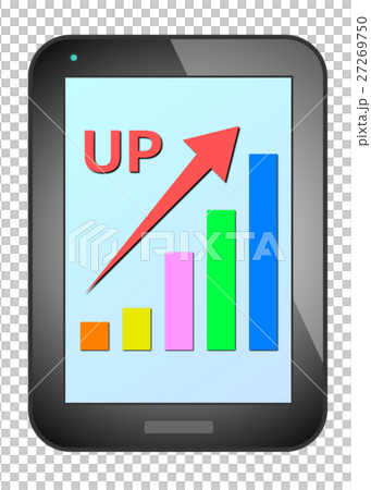 Tablet and graph Tablet and graph 27269750