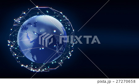 modern earth concept, Technological digital globe 27270658