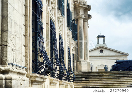 Close up view of Auberge de Castille, Malta Close up view of Auberge de Castille, Malta 27270940