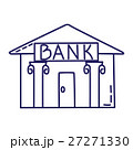 Bank line icon 27271330