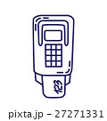 Card terminal line icon 27271331