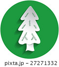 Spruce icon in paper style 27271332
