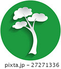 Tree icon in paper style 27271336