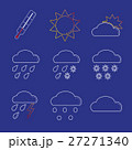 Weather icon set 27271340