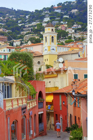 Beautiful old town, Villefranche-sur-Mer in France 27273290