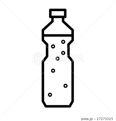Plastic bottle with drinking water 27273325
