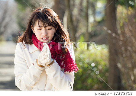 コートの女性 27275715