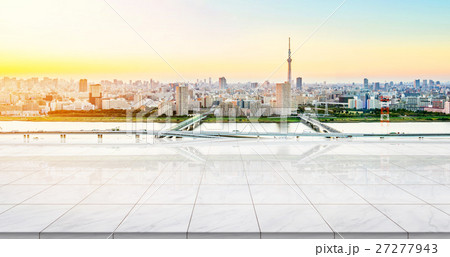 Empty floor top for display or montage product Empty floor top for display or montage product 27277943