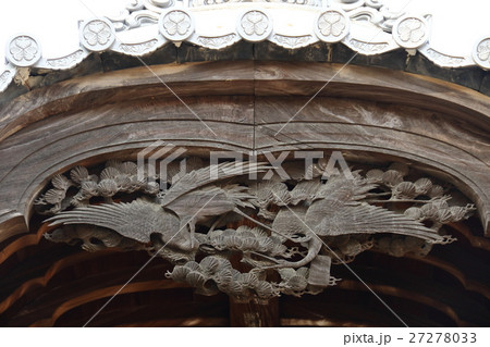 勝願寺の彫刻と葵紋 勝願寺の彫刻と葵紋 27278033