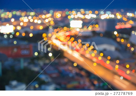 City blurred light highway road curved City blurred light highway road curved 27278769