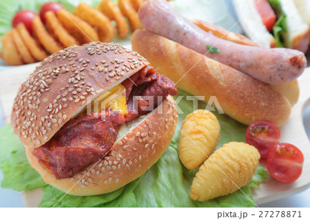 チキンバーガー チキンバーガー 27278871