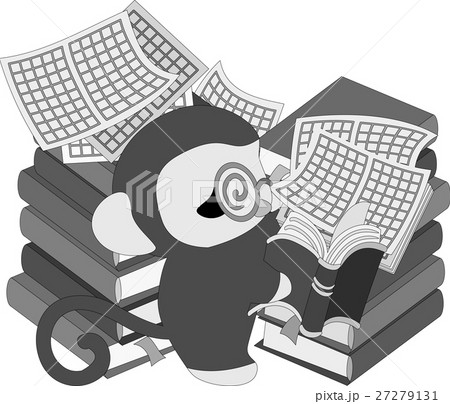 可愛いお猿さんと論文 27279131