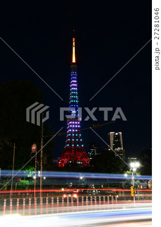東京タワーのクリスマスイブc 27281046