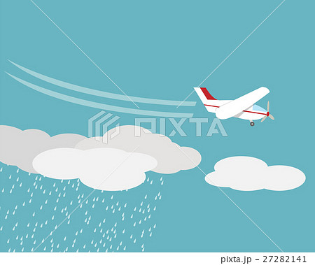 Artificial rain, Rainmaking, Cloud seeding,vector 27282141