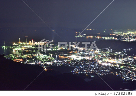 【和歌山県】　和歌山市、海南市　沿岸部の夜景 27282298