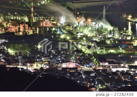 【和歌山県】　和歌山市、海南市　沿岸部の夜景 27282430