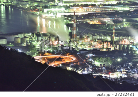 【和歌山県】　和歌山市、海南市　沿岸部の夜景 27282431