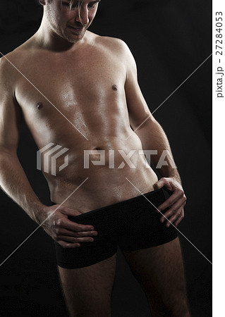 Attractive man shirtless Attractive man shirtless 27284053