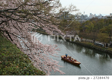 桜の姫路城 27284470