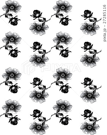 Wallpaper seamless floral vintage grunge  27285116