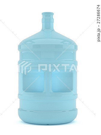 Big bottle of water isolated on a white background Big bottle of water isolated on a white background 27286674