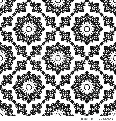 Ornamental Seamless Line Pattern 27288423