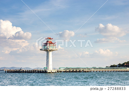 control room on the top of tower at shipping port 27288833