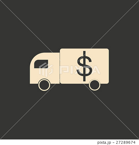 Flat in black and white collector car 27289674