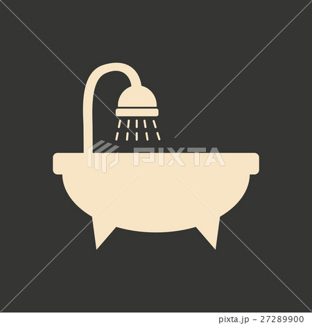 Flat in black and white mobile application 27289900