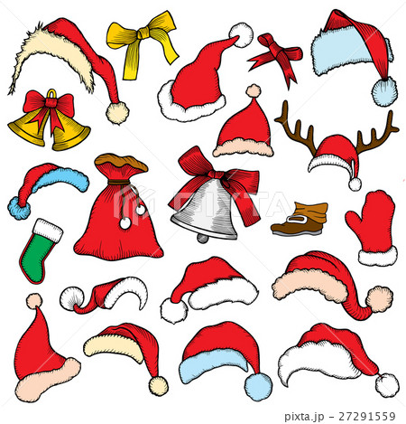 Colorful patch badges of different Merry Christmas 27291559