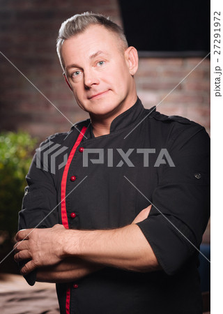 Handsome man posing in restaurant 27291972