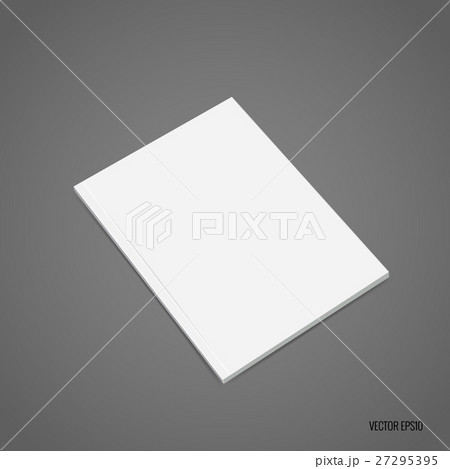 Blank catalog, magazines,book mock up. Vector illustration 27295395