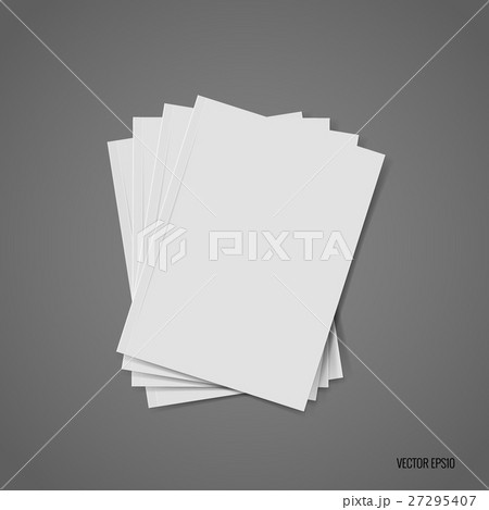 Blank catalog, magazines,book mock up. Vector illustration 27295407